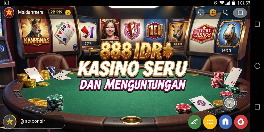 Gameplay Casino seru di 888IDR dengan berbagai pilihan menarik.