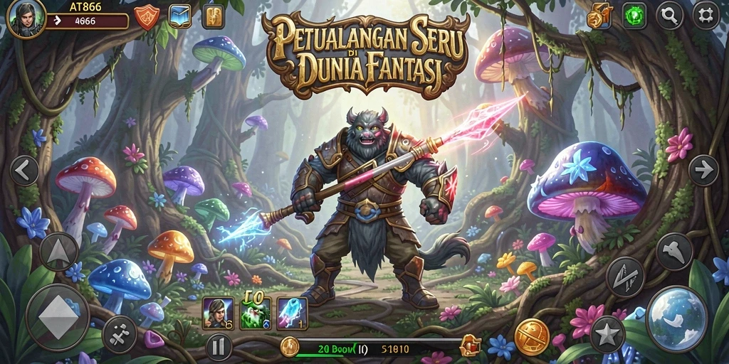 Tampilan menarik dari gameplay AT866 yang memukau dan mendebarkan.