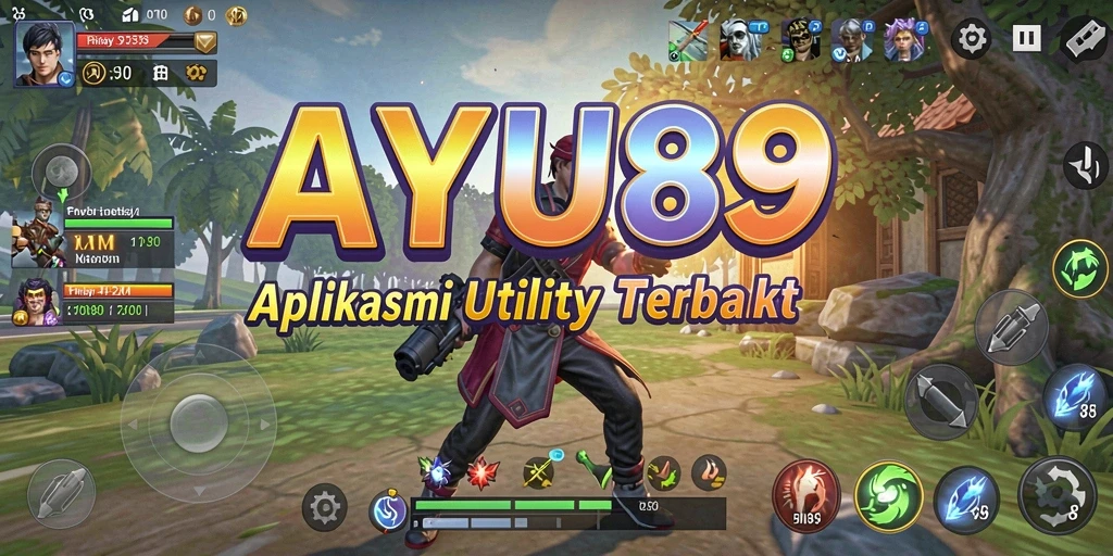 Tampilan antarmuka AYU89 yang sederhana dan fungsional.