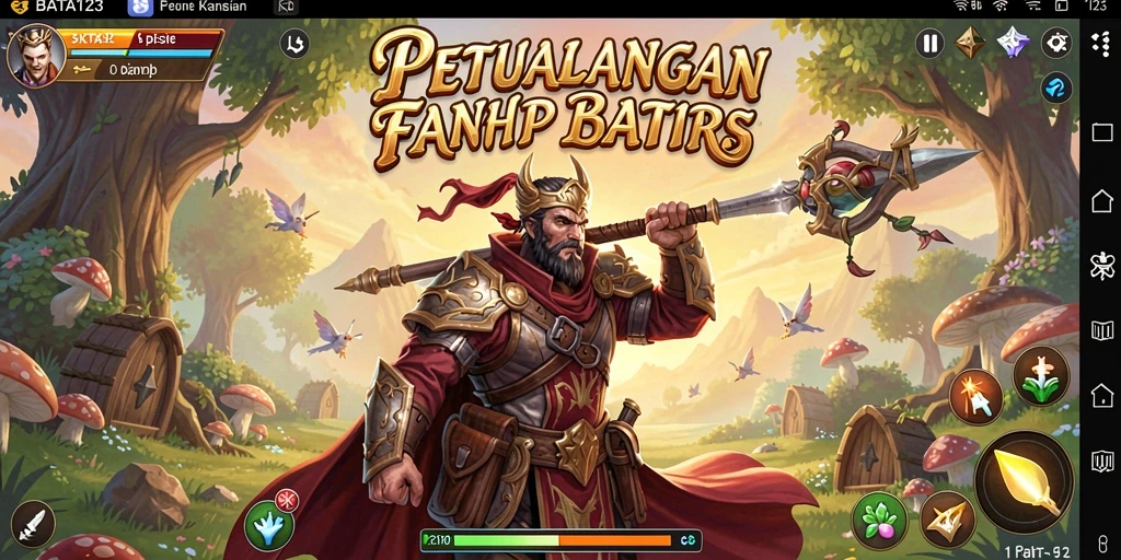 Tampilan menakjubkan dari gameplay RPG BATA123 yang mengasyikkan.