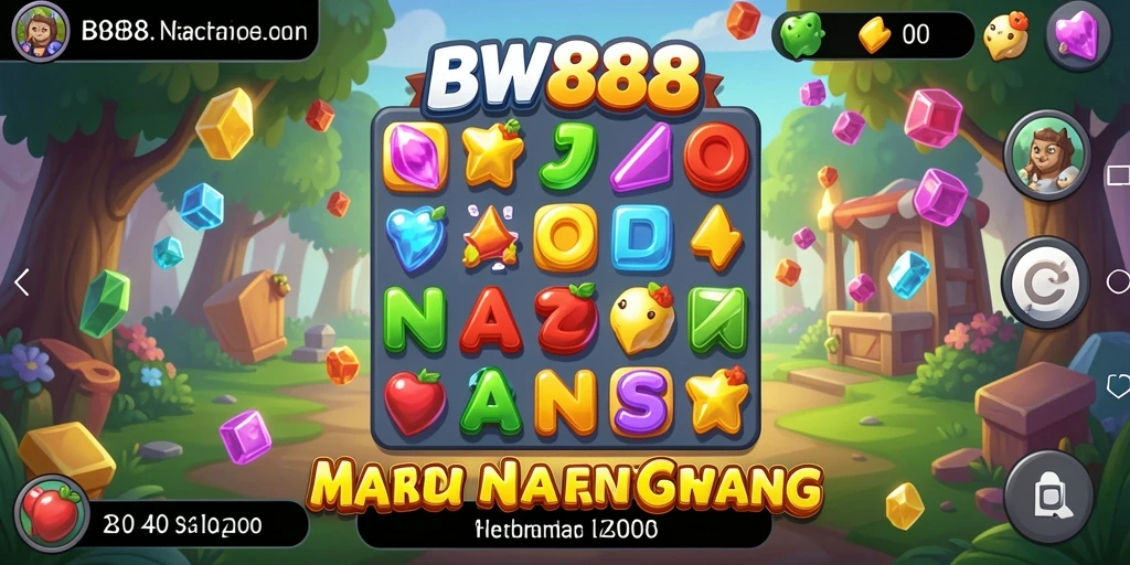 Tampilan gameplay BW888 yang menarik dan penuh warna.