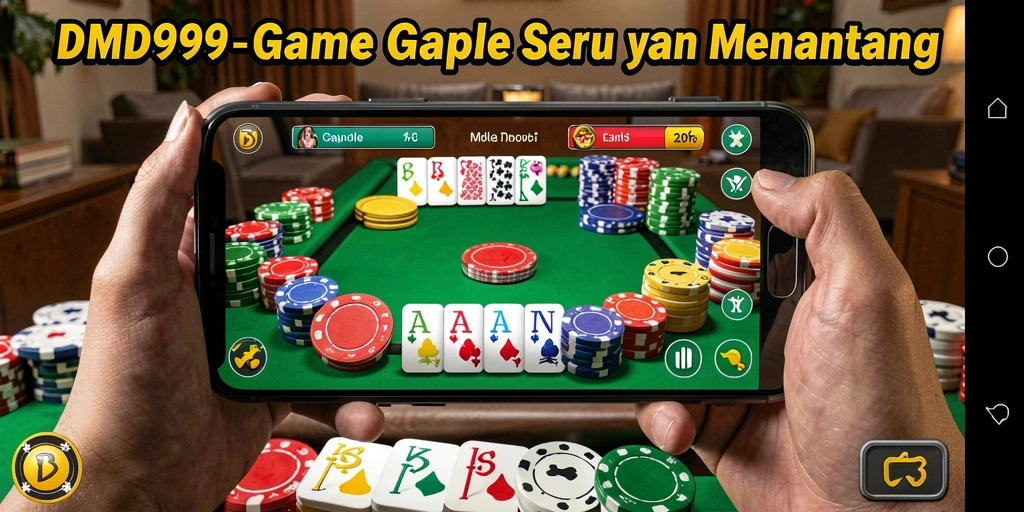 Tampilan menarik dengan gameplay Gaple yang seru.
