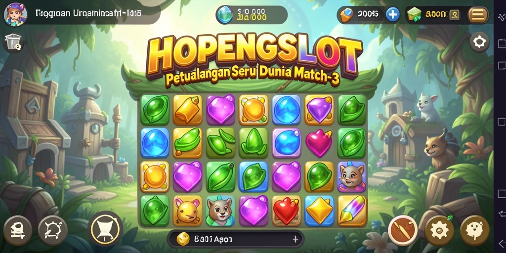 Tampilan screenshot HOPENGSLOT dengan gameplay seru mencocokkan simbol.