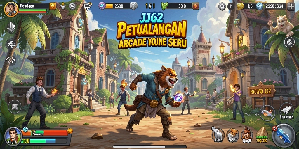 Tampilan gameplay JJ62 yang menarik dan menantang.