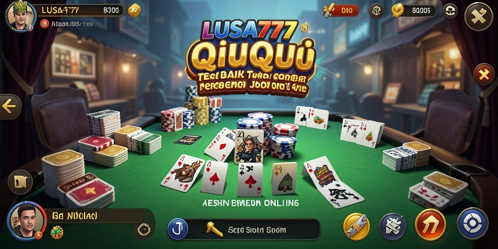 Screenshot permainan QiuQiu yang mendebarkan di LUSA777.