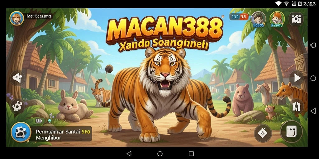 Tampilan menarik dari gameplay santai MACAN388.