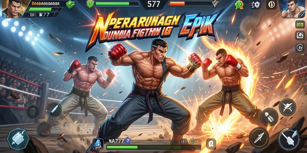 Gameplay NA777 yang seru dengan karakter beragam dan pertarungan mendebarkan.