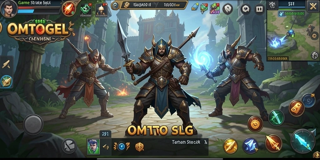 Tampilan gameplay OMTOGEL dengan strategi mendalam dan interaksi pemain.