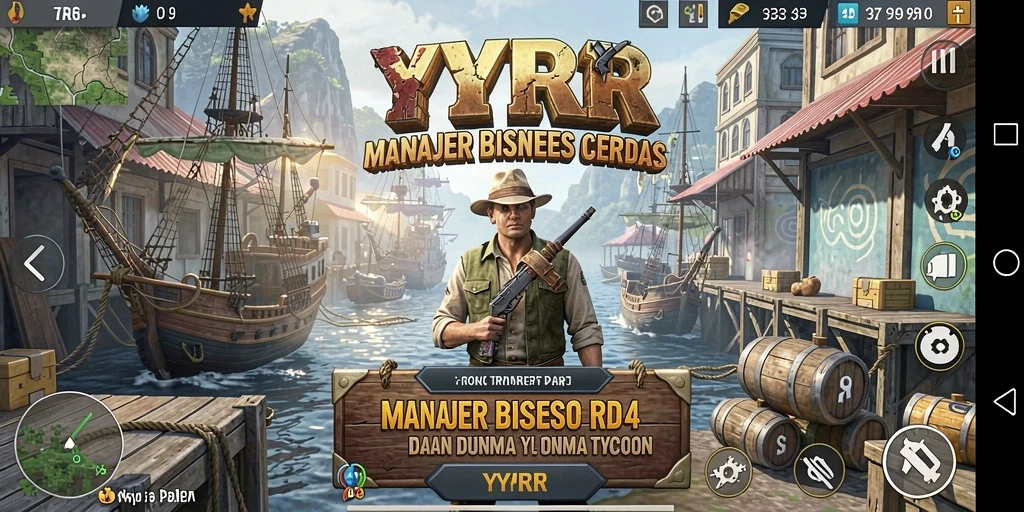 Tampilan gameplay TYcoon menyenangkan dengan fitur manajemen yang menarik.